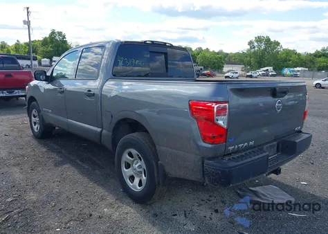 2017 Nissan Titan S from USA, damaged, VIN 1N6AA1EJ0HN552876